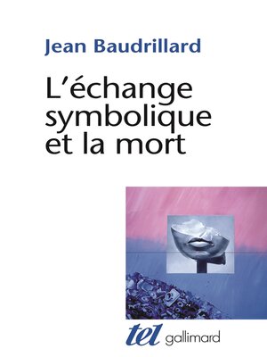 cover image of L'échange symbolique et la mort